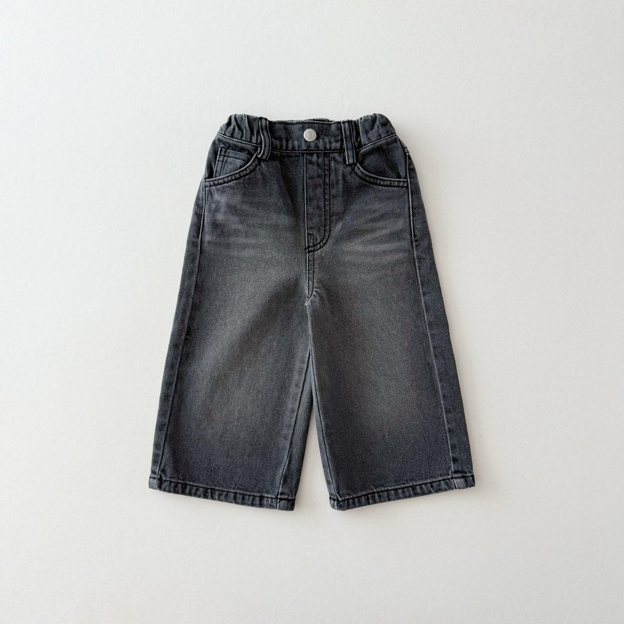 [PRE-ORDER] Washing wide denim pants