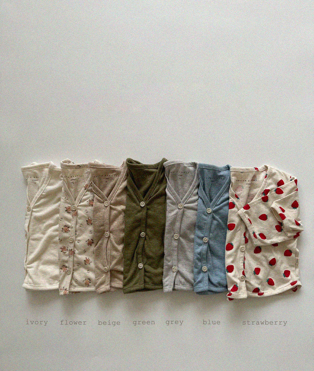 Linen cardigan [beige L]