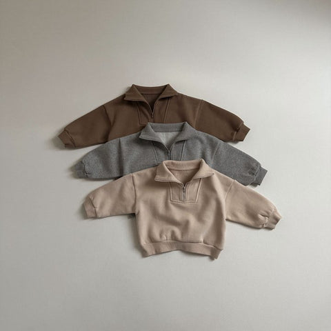 [PRE-ORDER] Reo collared sweatshirt