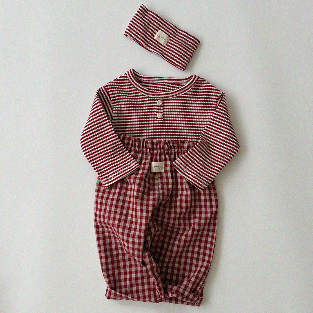 [PRE-ORDER] Caramel check pants