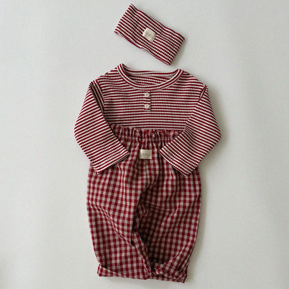 [PRE-ORDER] Caramel check pants
