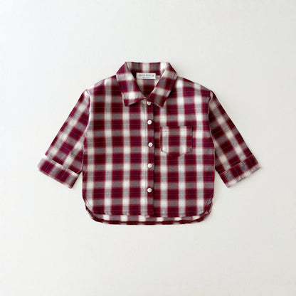 [PRE-ORDER] Fall checker shirt