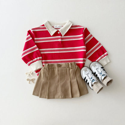 [PRE-ORDER] Collared striped tee
