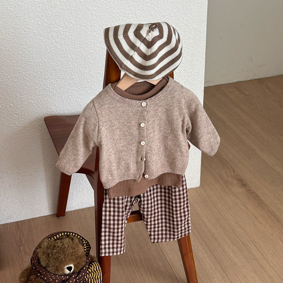 [PRE-ORDER] Caramel check pants