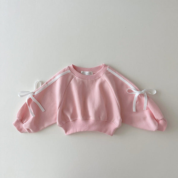 [PRE-ORDER] Ribbon tape sweatshirt set