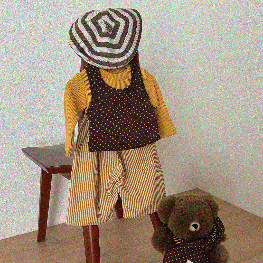 [PRE-ORDER] Chocolate chip halter neck top
