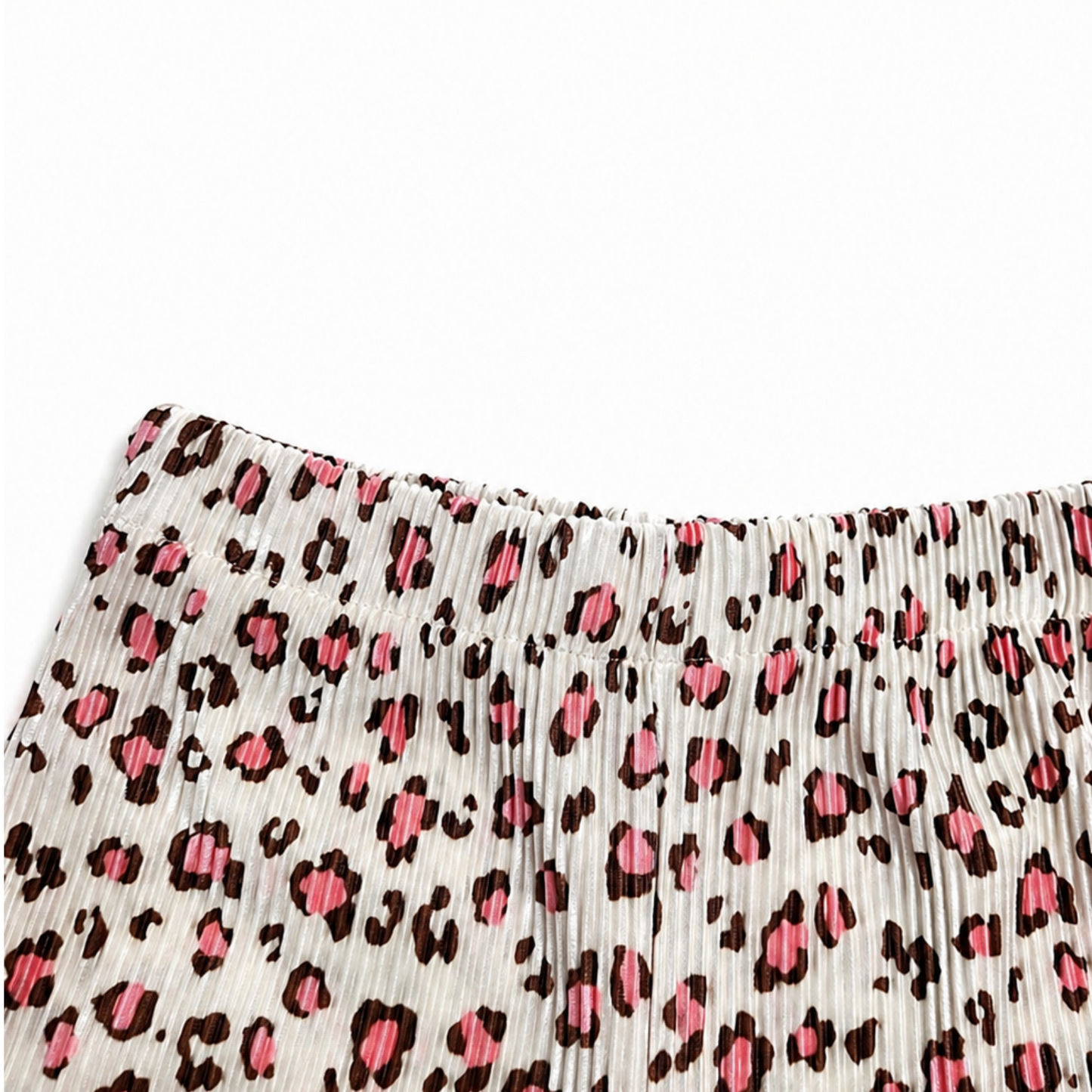 [PRE-ORDER] Leopard Pleats Set