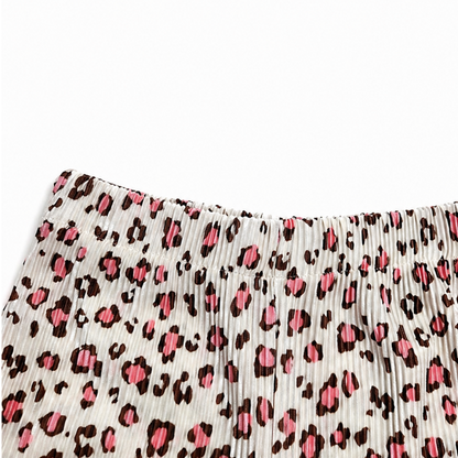 [PRE-ORDER] Leopard Pleats Set