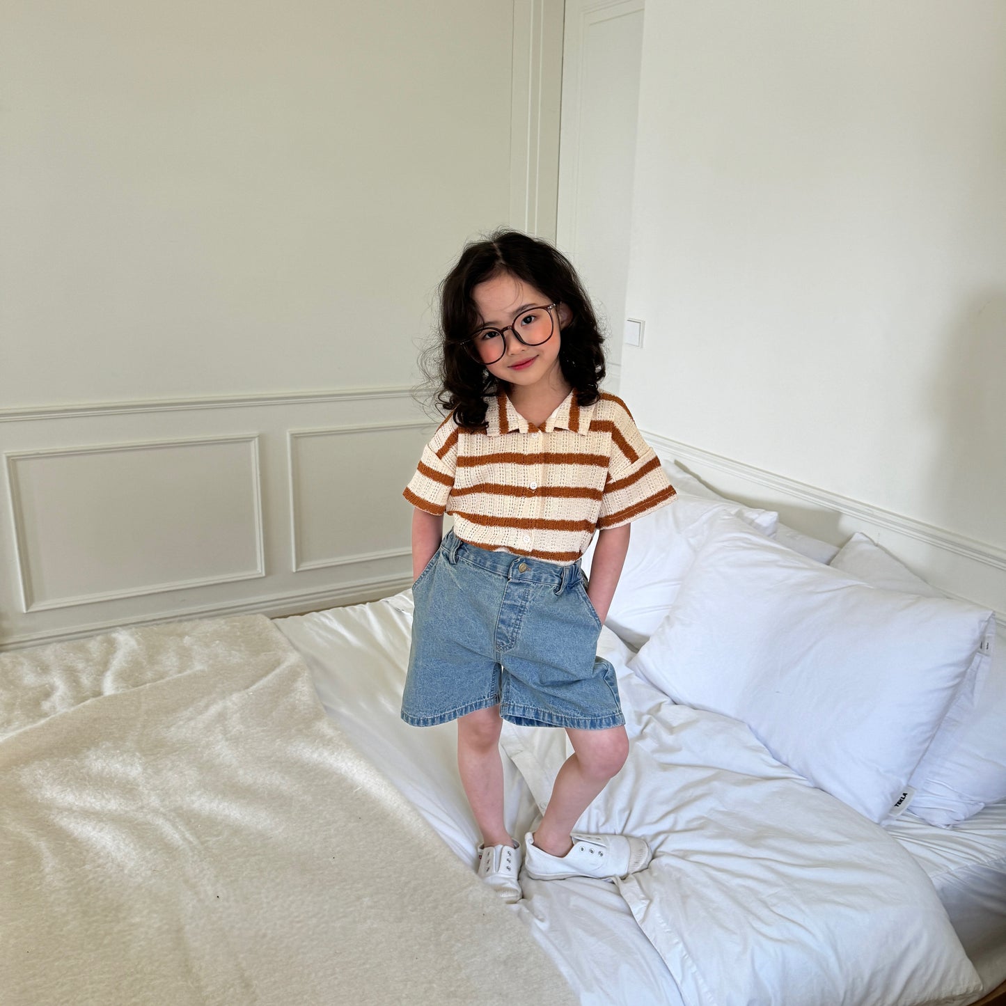[PRE-ORDER] Croffle knit t-shirt