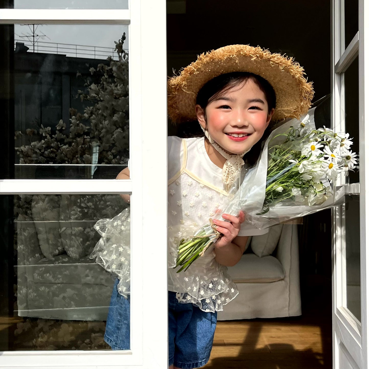 [PRE-ORDER] Flower layered tee set