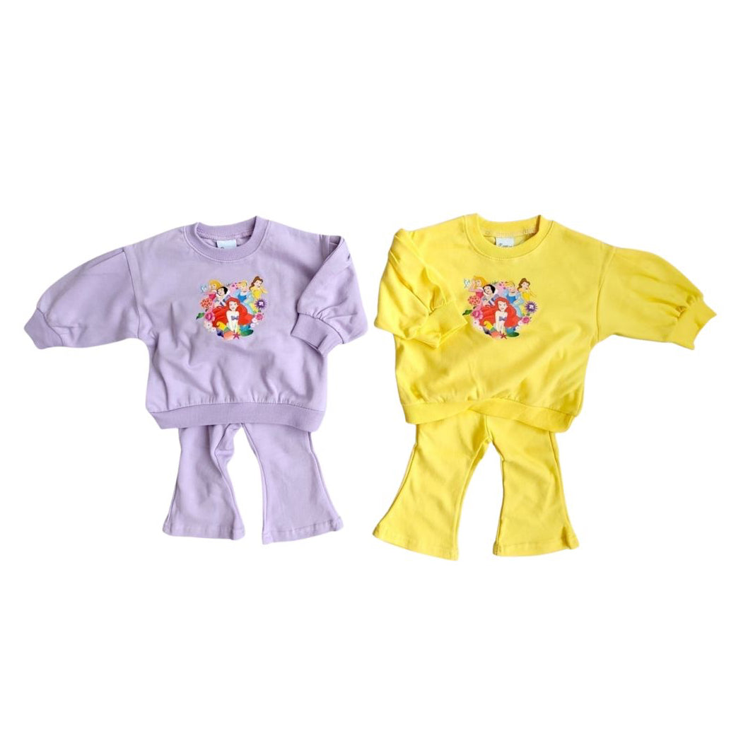 Princess boot-cut pants set