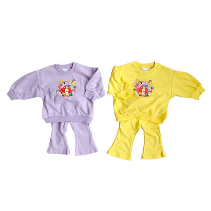 Princess boot-cut pants set