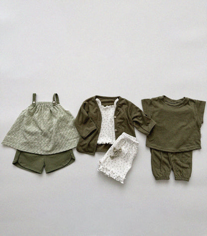 Linen cardigan [beige L]