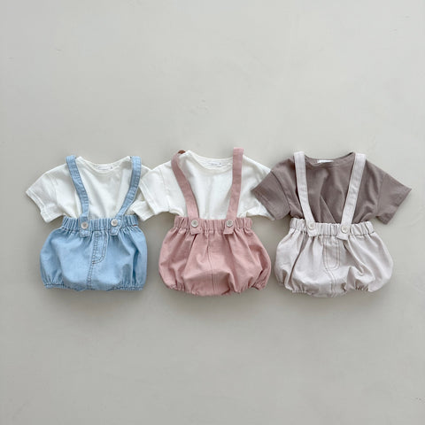 [PRE-ORDER] Mary overalls set