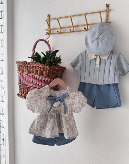 Sofia blouse [blue S, XL, 2XL]