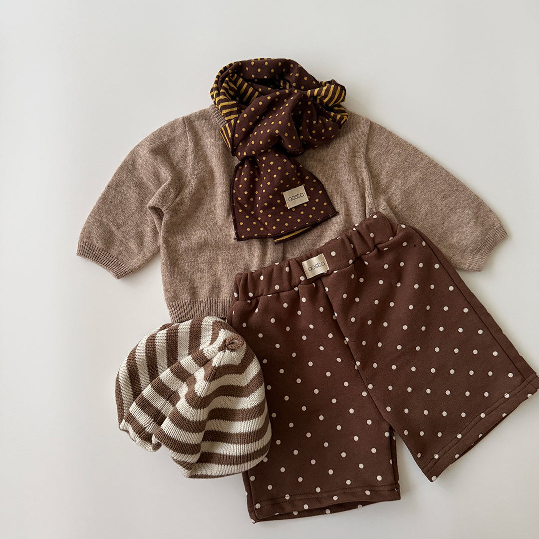 [PRE-ORDER] Chocolate chip scarf
