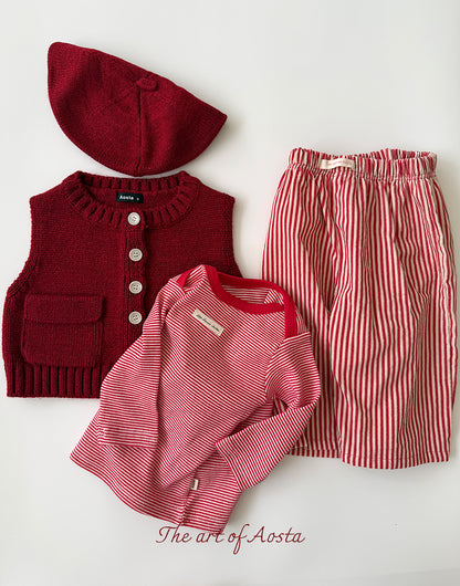[PRE-ORDER] Knit Cookie Vest