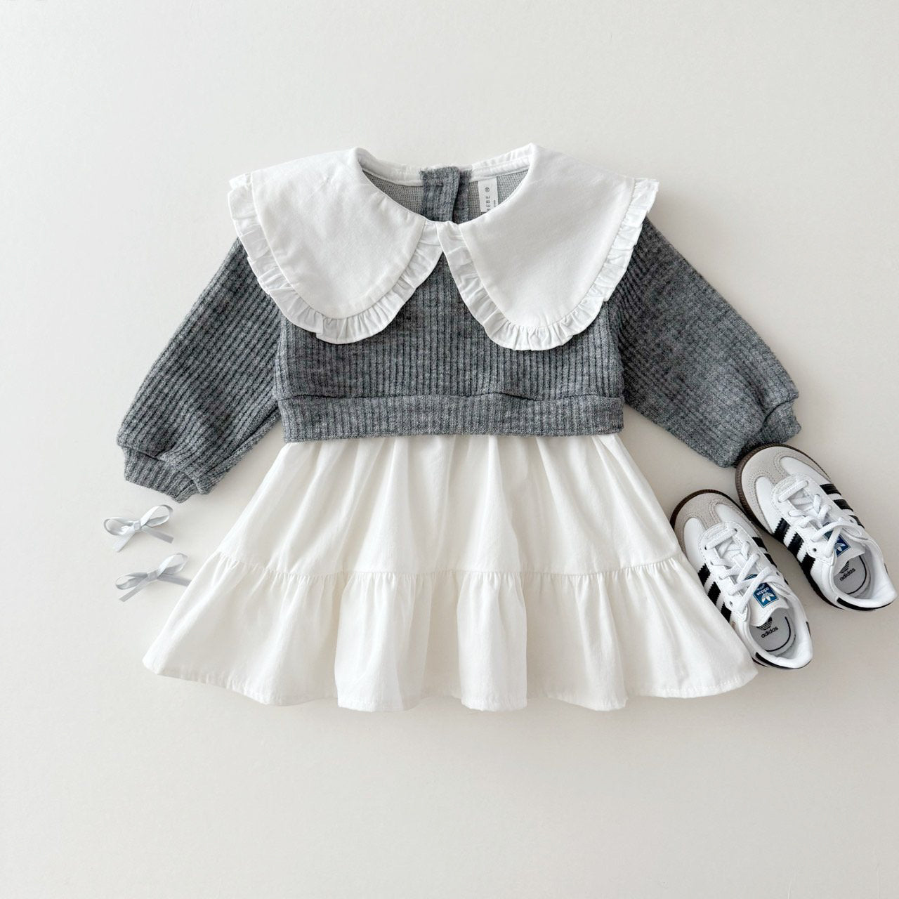 [PRE-ORDER] Collared knit dress