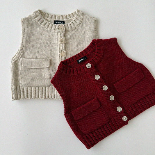 [PRE-ORDER] Knit Cookie Vest