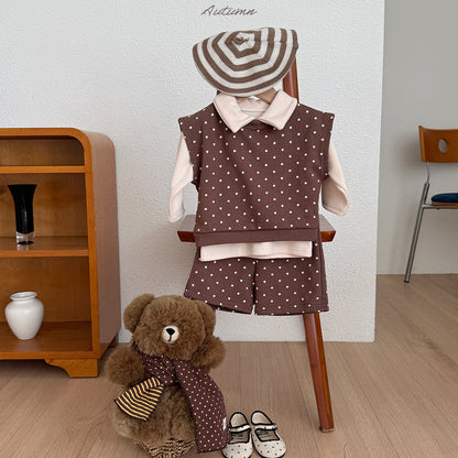 [PRE-ORDER] Polka dot vest