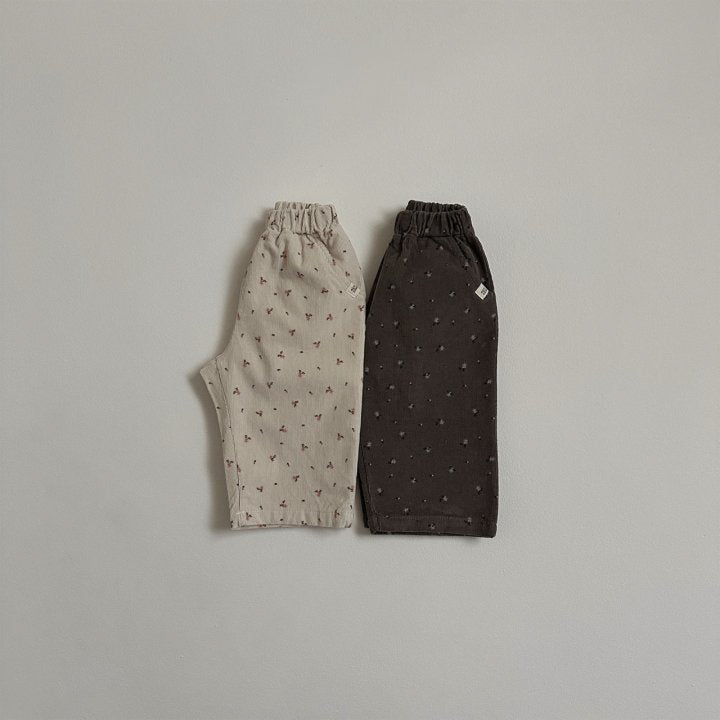 [PRE-ORDER] Charming flower pants