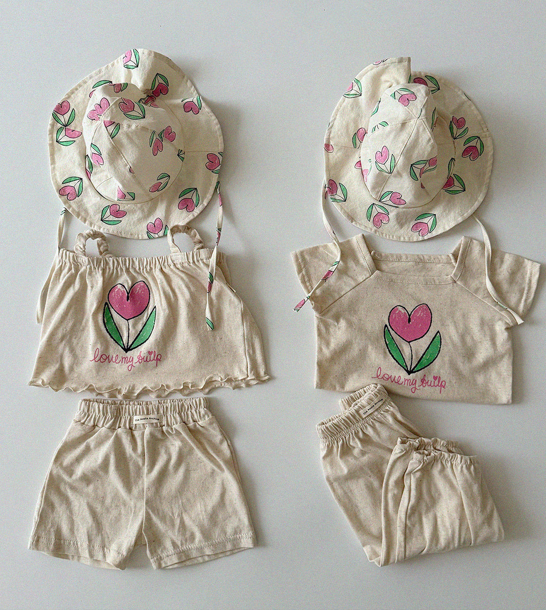 [PRE-ORDER] Linen tulip t-shirt
