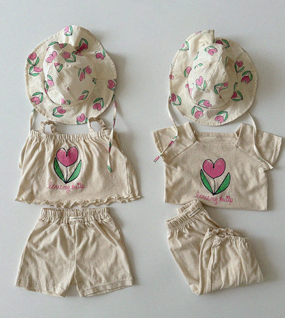 [PRE-ORDER] Linen tulip t-shirt