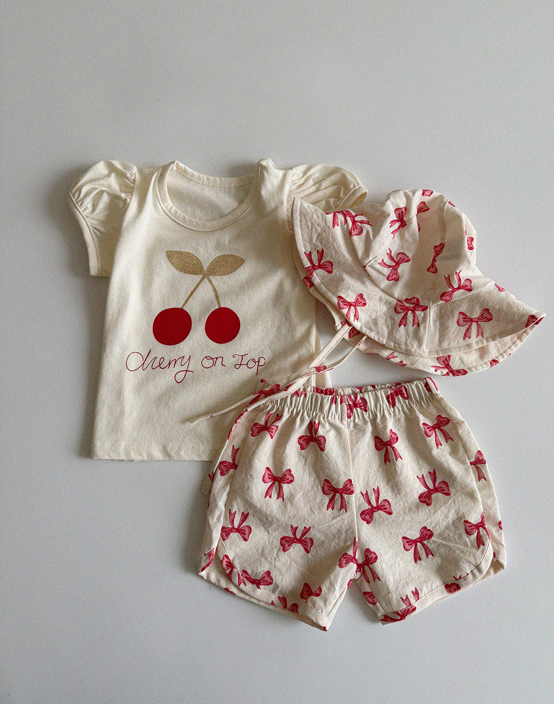 [PRE-ORDER] Cherry puff t-shirt