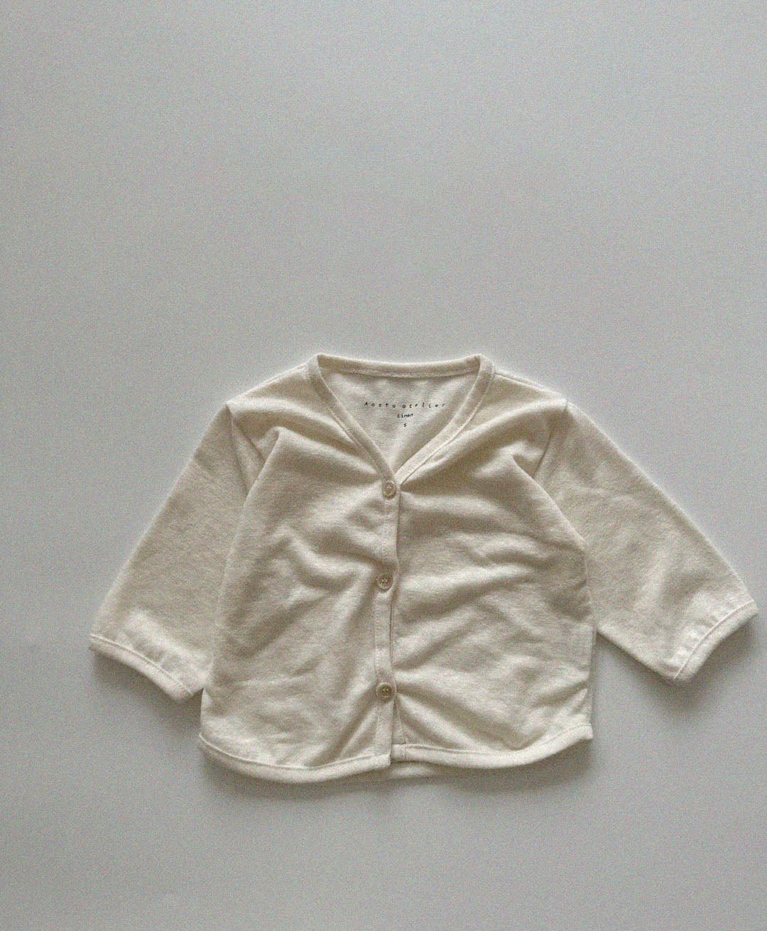 Linen cardigan [beige L]