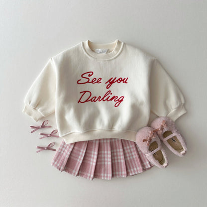 Sweat-shirt Darling [Crème XS]