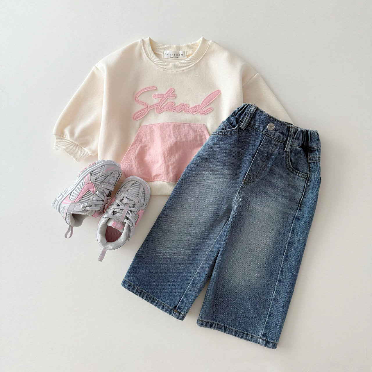 [PRE-ORDER] Washing wide denim pants