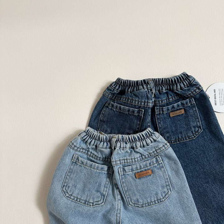 [PRE-ORDER] Pocket capri denim pants