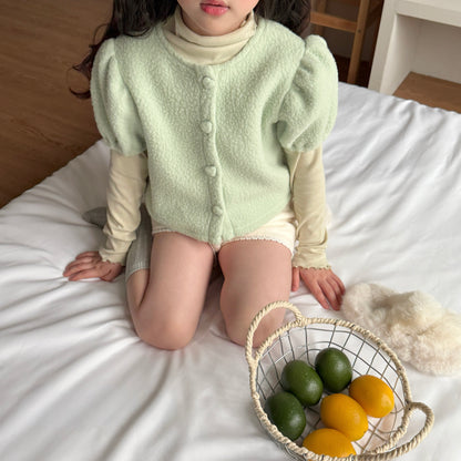 [PRE-ORDER] Macaron Half Cardigan