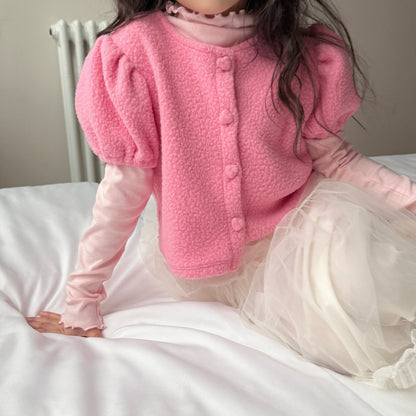 [PRE-ORDER] Macaron Half Cardigan