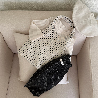 [PRE-ORDER] Chocolate chip halter neck top