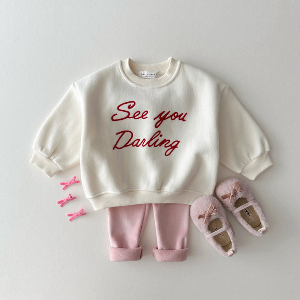Darling Sweatshirt [Cream XS]