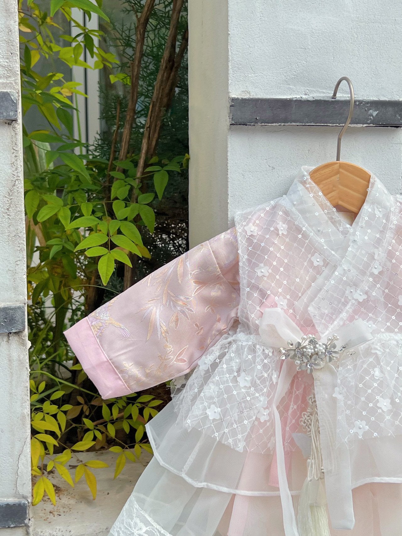 [PRE-ORDER] Lace hanbok vest
