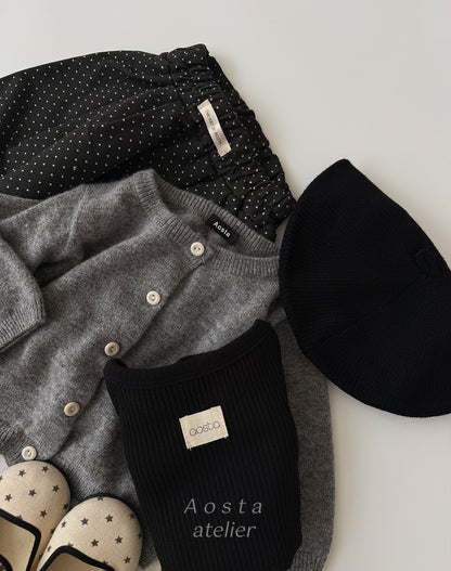 [PRE-ORDER] Knit cashmere cardigan