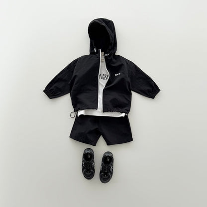 [PRÉCOMMANDE] Ensemble sweat à capuche coupe-vent