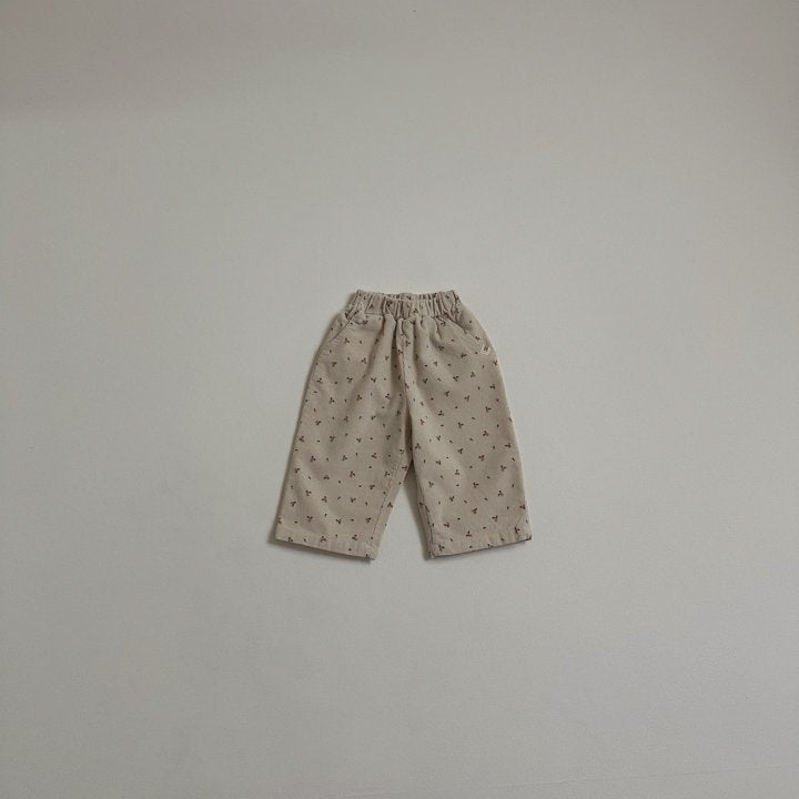 [PRE-ORDER] Charming flower pants