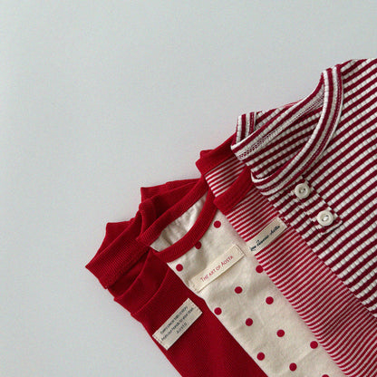 [PRE-ORDER] Polka dot raglan long sleeve