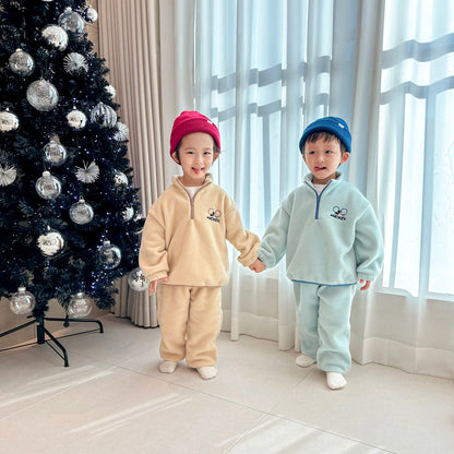 [PRE-ORDER] M&F fleece anorak set