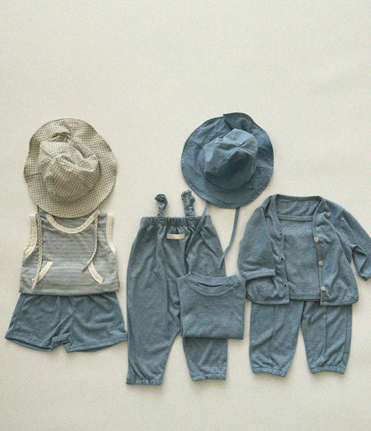 Linen cardigan [beige L]