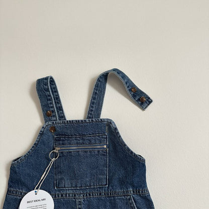 [PRE-ORDER] Zip pocket overalls