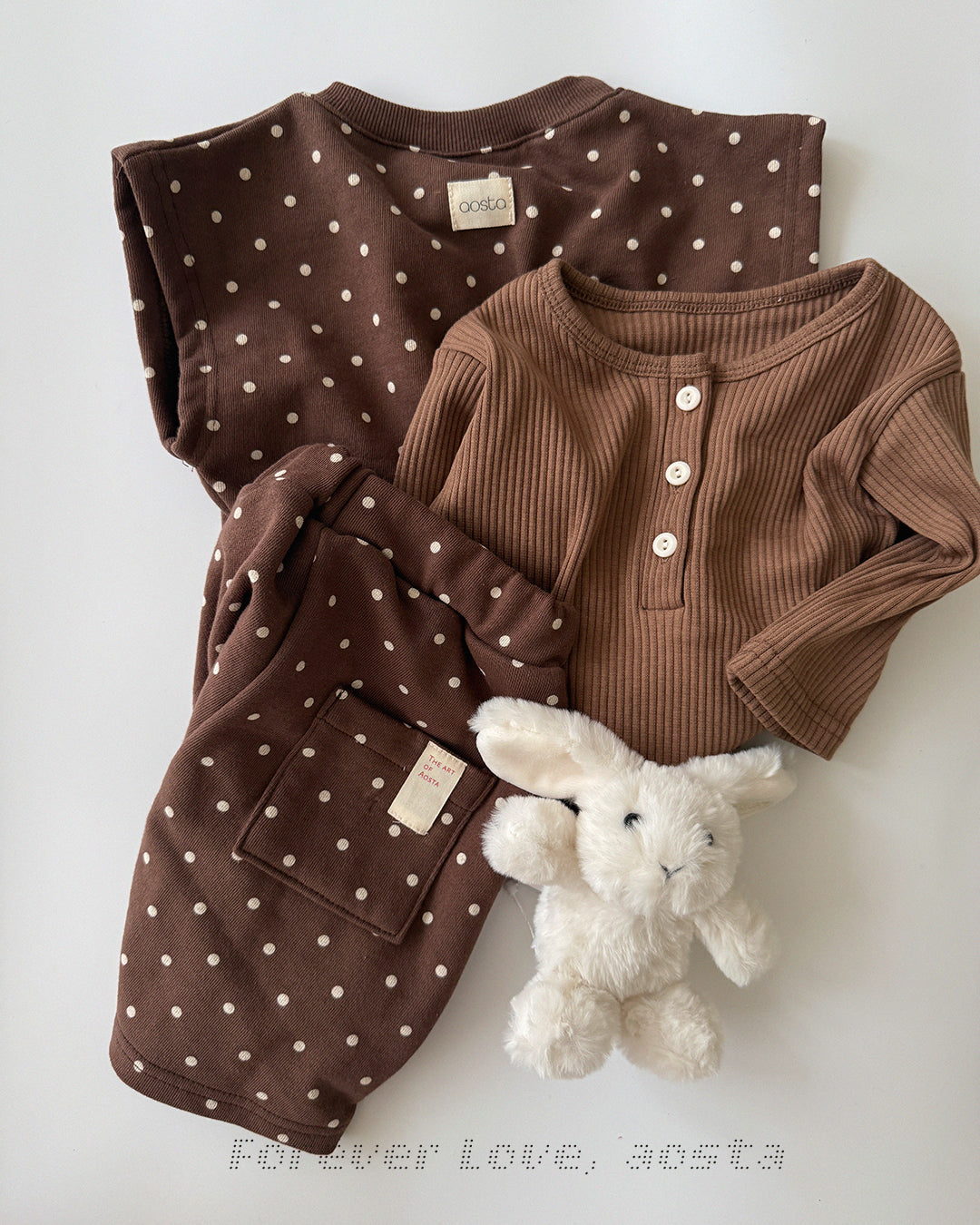 [PRE-ORDER] Polka dot chunky pants