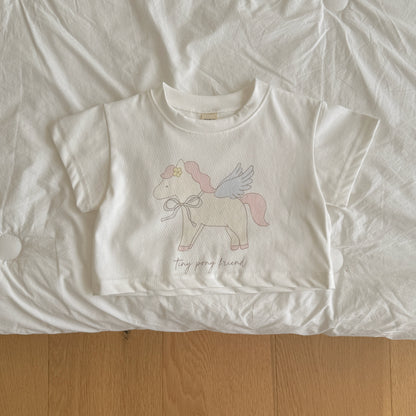 [PRE-ORDER] Apple & Pony crop top