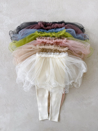 [PRE-ORDER] Autumn Tulle leggings