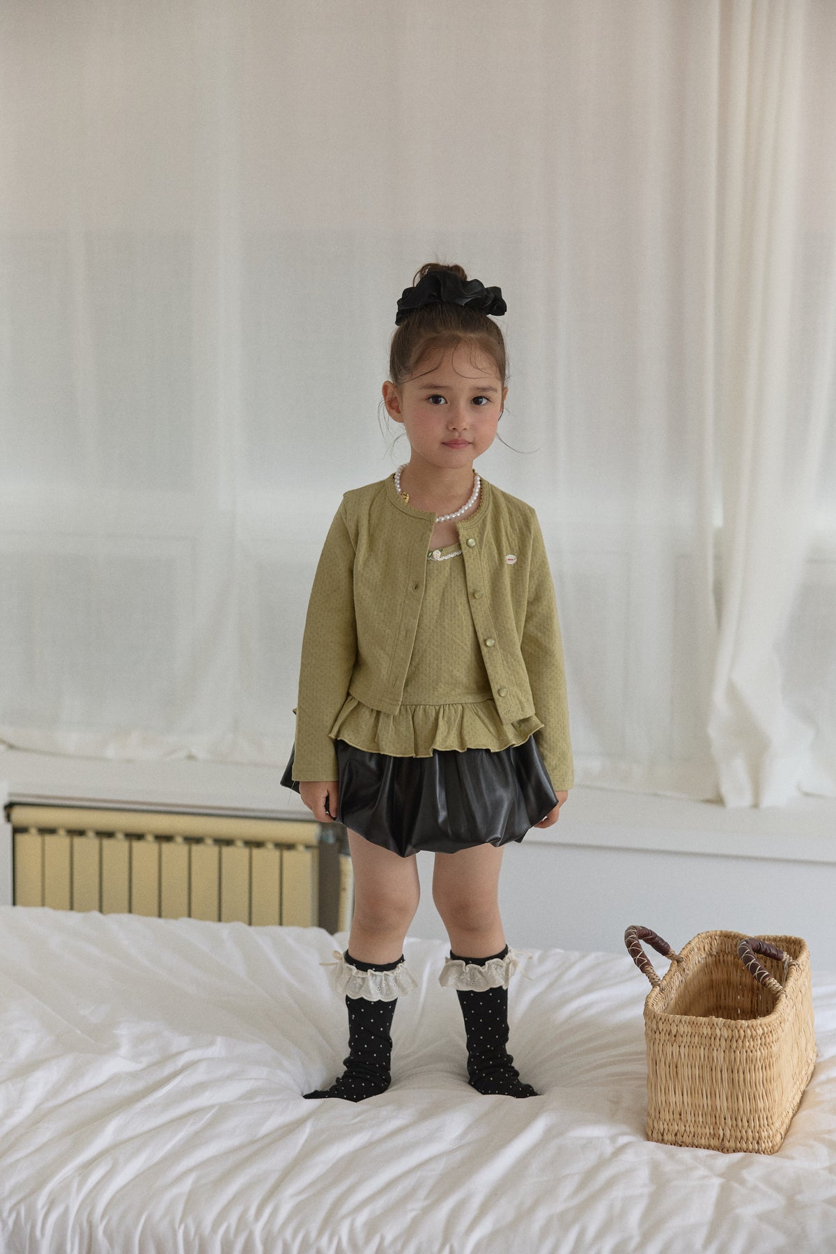 [PRE-ORDER] Leather Balloon Skirt