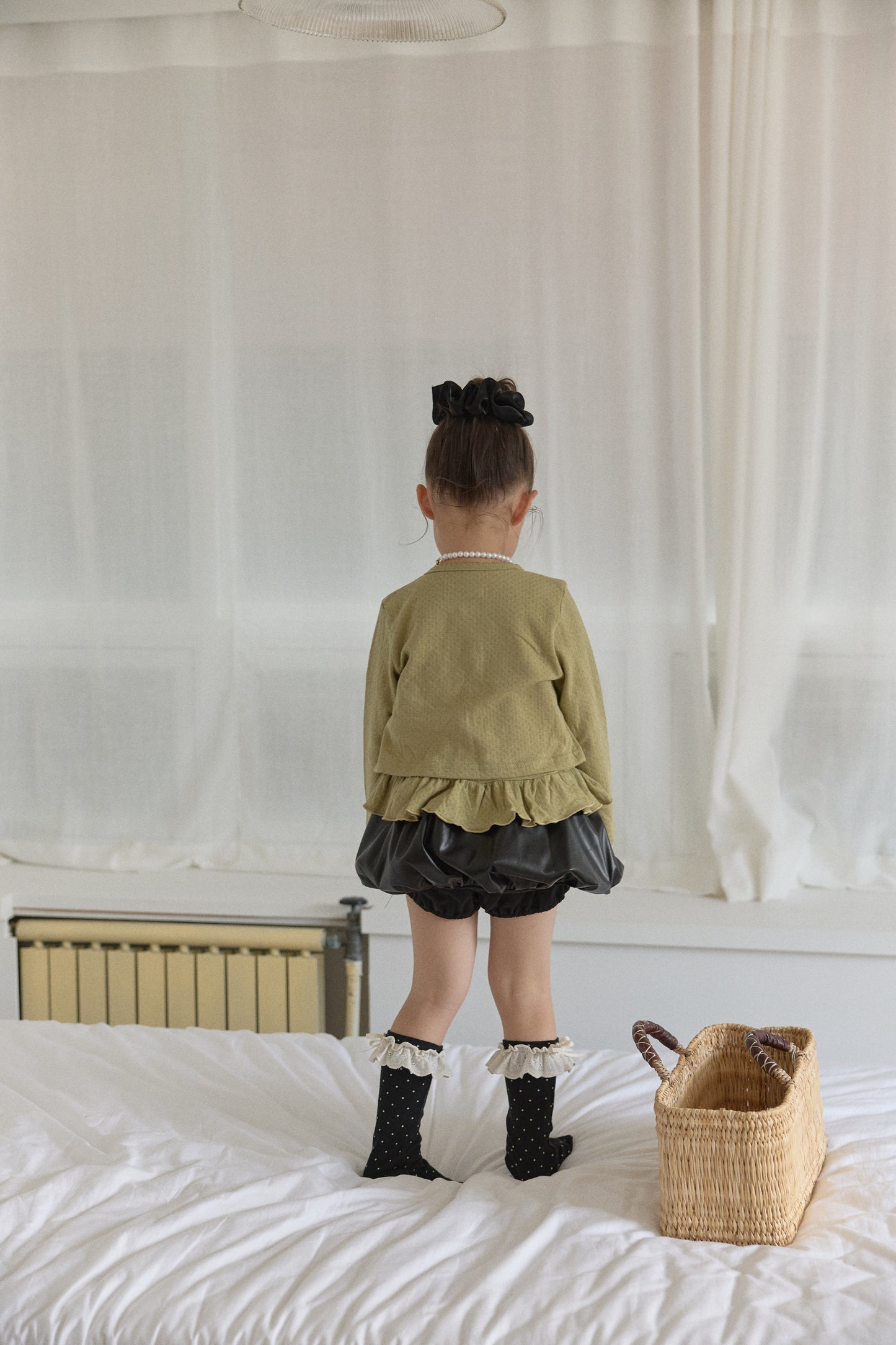 [PRE-ORDER] Leather Balloon Skirt