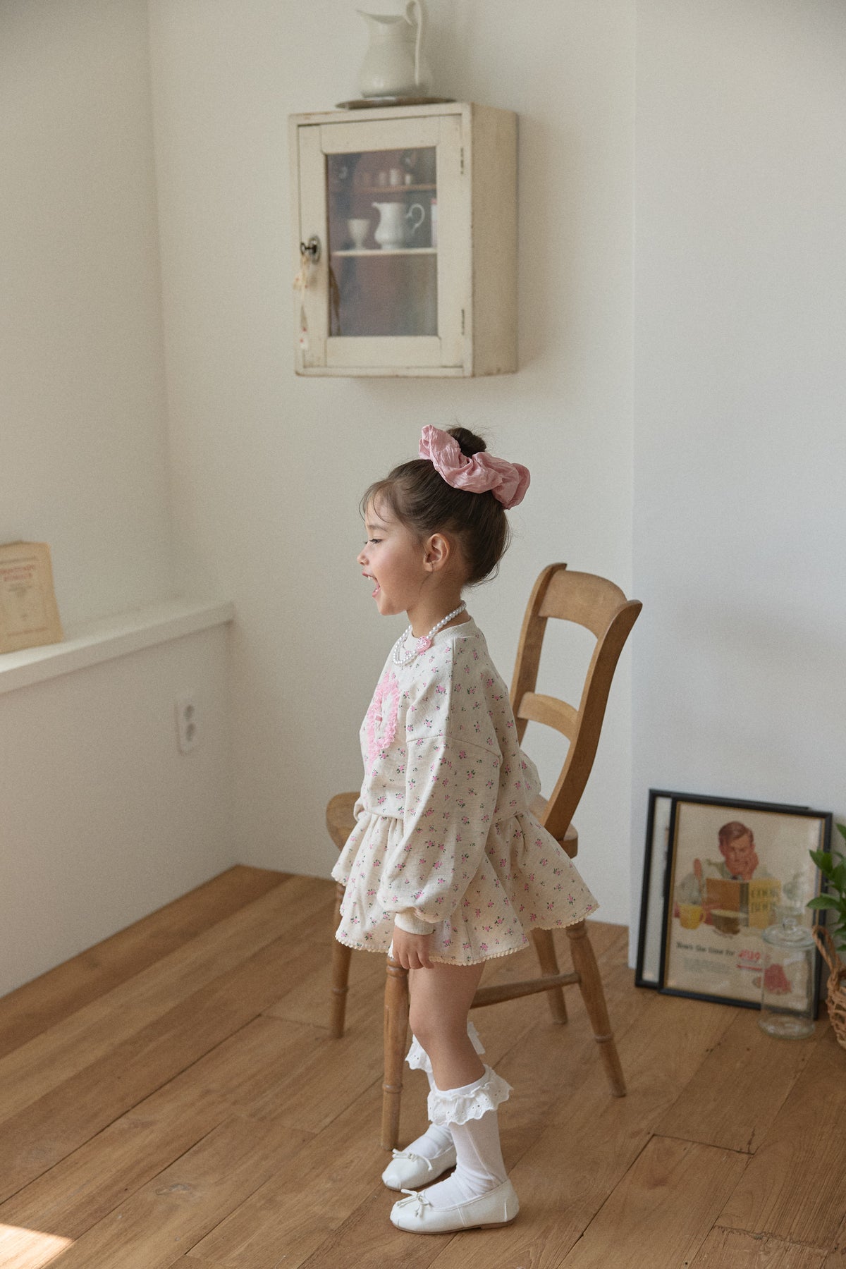 [PRE-ORDER] London Flower Top & Bottom Set